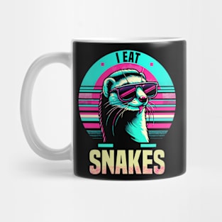 I Eat Snakes Vintage Mungo Mug